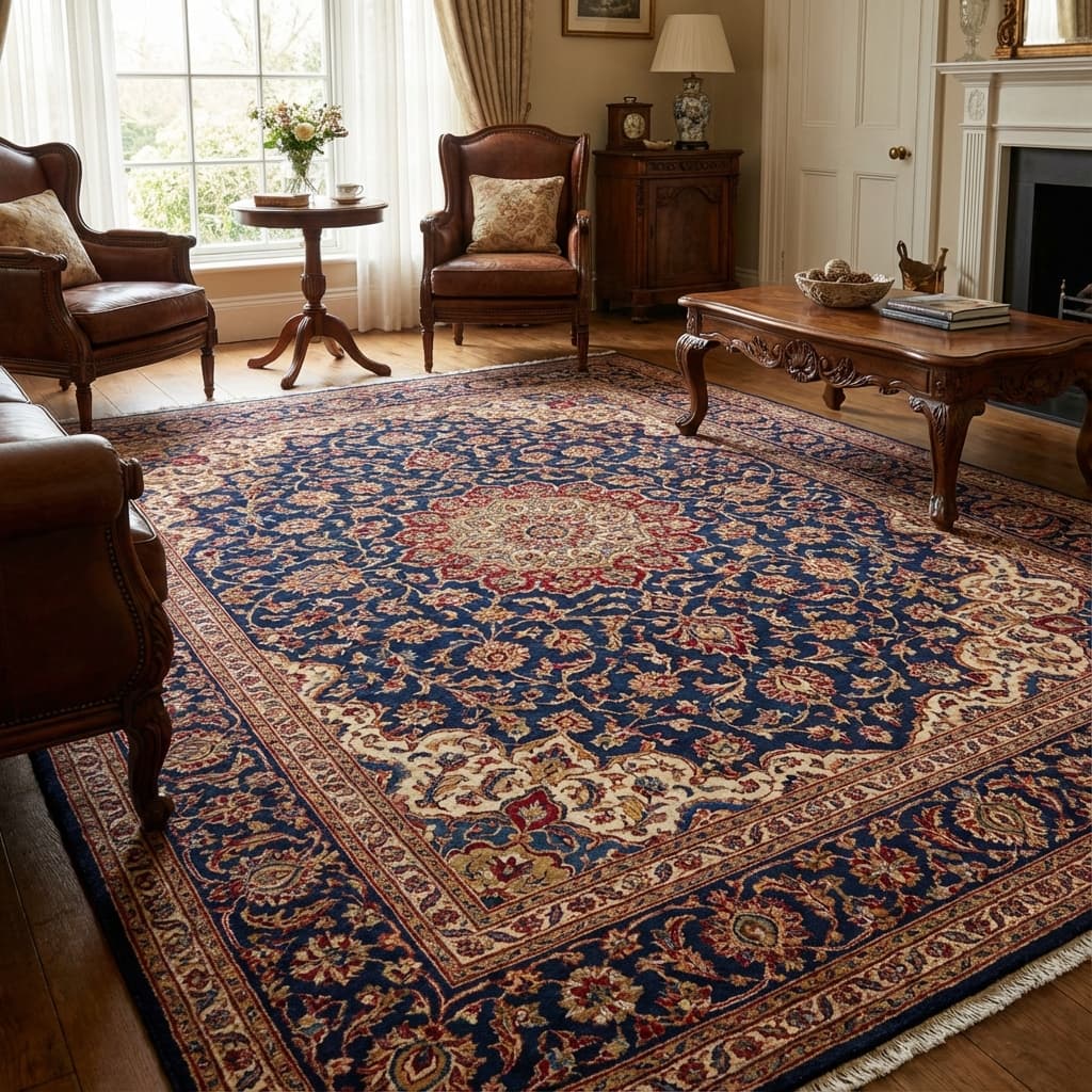 Kashmiri Carpet - کشمیری قالین - Pahari Naturals