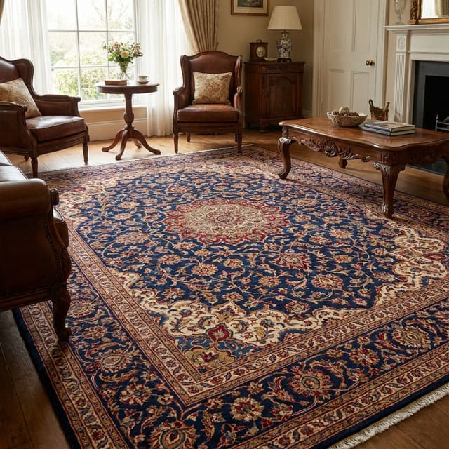 Kashmiri Carpet - کشمیری قالین - Pahari Naturals