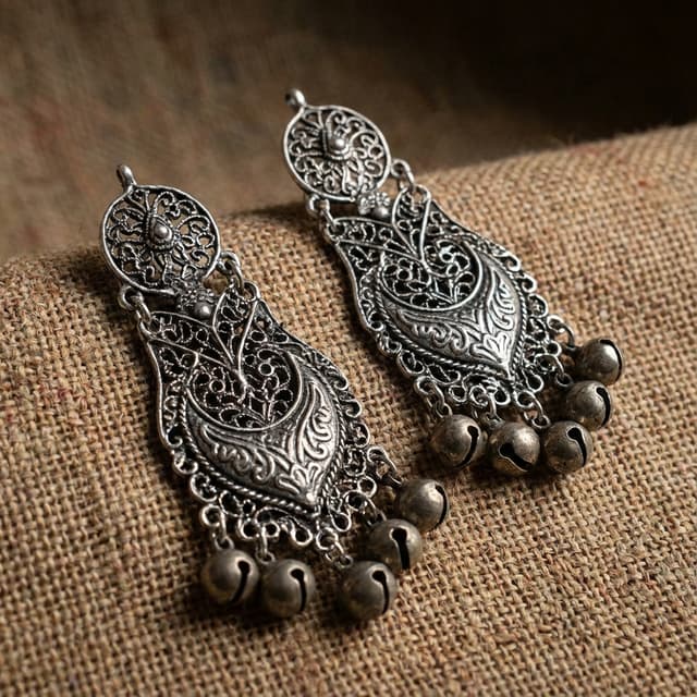 Tribal Earrings - قبائلی بالیاں - Pahari Naturals