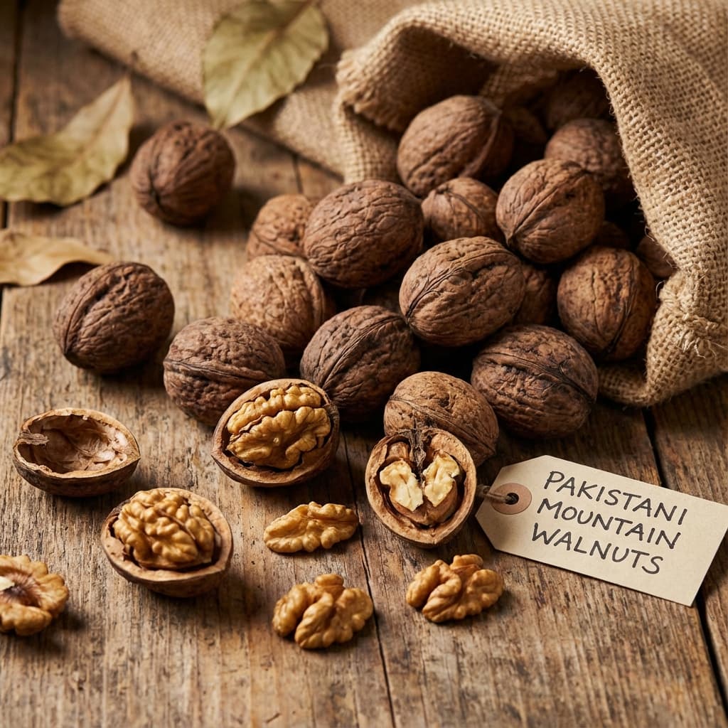 Organic Walnuts - اخروٹ - Pahari Naturals