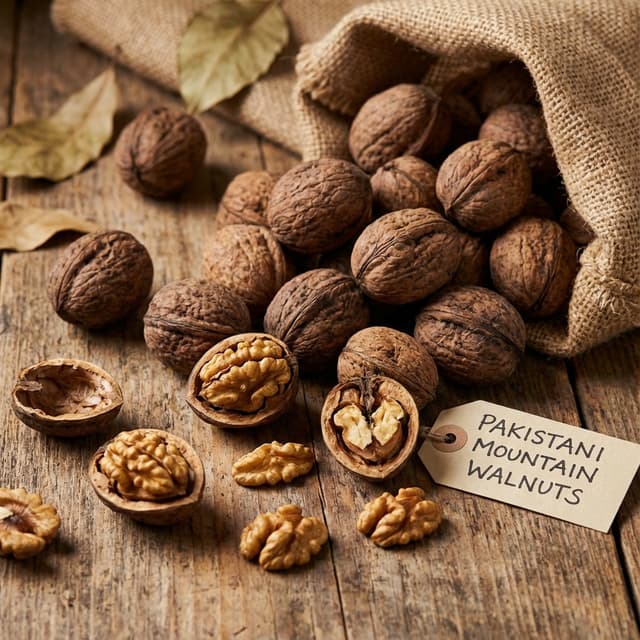 Organic Walnuts - اخروٹ - Pahari Naturals